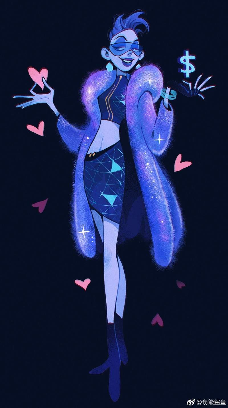 绘师「负能鲨鱼」的《无敌破坏王2》白雪公主刷推的方式也太可爱 - 图片4 绘师「负能鲨鱼」的《无敌破坏王2》白雪公主刷推的方式也太可爱