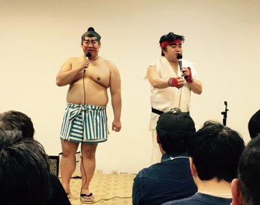 推特瘋傳《Cosplay快打旋風對打表演》連音效都是自己配音真的太強大了