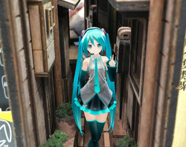 國際藝術設計展上發現宛如《日本街道書立》的作品 美的想讓人買回家～