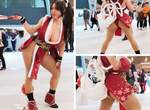 【偽娘】巨乳豐臀蜜大腿《不知火舞》cosplay姿勢動作超還原,這麼性感一定是男孩子❤ 【偽娘】巨乳豐臀蜜大腿《不知火舞》cosplay姿勢動作超還原,這麼性感一定是男孩子❤