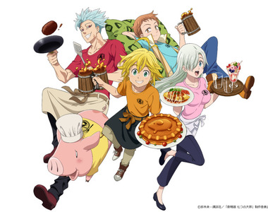 紀念劇場版上映《七大罪》期間限定咖啡廳「豬帽子亭」東京晴空塔開張啦~