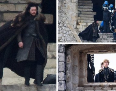 《冰與火之歌》第八季片場照　瓊恩雪諾與瑟曦出現