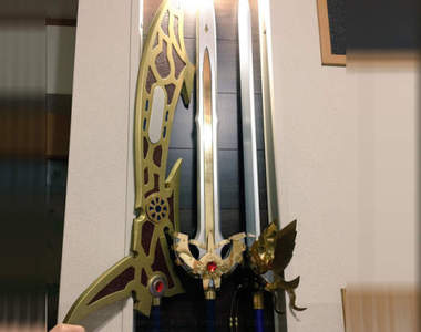 《家庭DQ博物館》30年的心願自己親手打造勇者之劍好壯觀