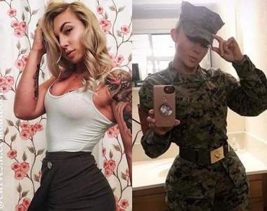 《IG漂釀美軍人》穿上制服的嚴肅跟平常私服超反差