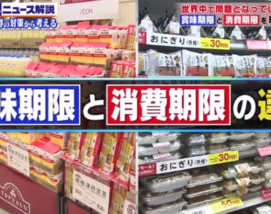 日本人也搞不懂的《賞味期限與消費期限》食物浪費都出於誤會……