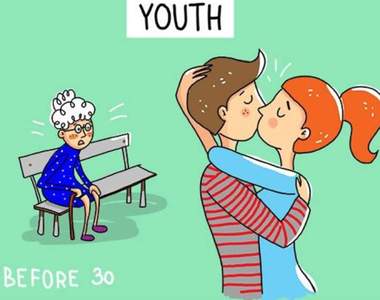 共鳴感超強的插畫《30歲前後的差異》當輕熟女後就會覺得年輕的自己很瘋狂w