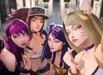 《英雄聯盟》推出「虛擬女團 K/DA」阿璃、凱莎、阿卡莉、伊芙琳性感華麗登場 《英雄聯盟》推出「虛擬女團 K/DA」阿璃、凱莎、阿卡莉、伊芙琳性感華麗登場