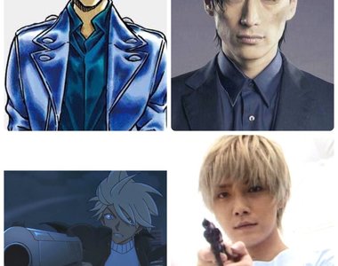 超妄想《柯南角色真人版》如果以形象來說在現實中應該是長這樣吧?