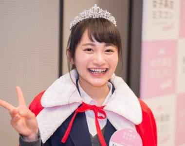 《全日本最可愛高中生2017‐2018》福岡女孩《福田愛依》拿下冠軍