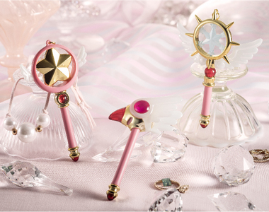 《庫洛魔法使「迷你魔杖吊飾隨身筆」》小櫻的魔杖周邊真的好邪惡啊啊இдஇ