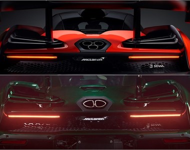 三出還是雙出好？ 解說《McLaren Senna》兩種排氣尾管的背後原因