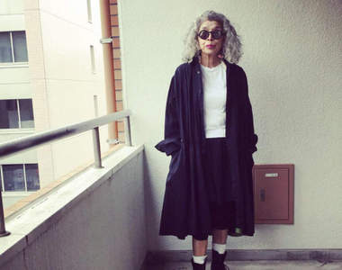 推特爆紅《日本時尚阿嬤》不需要裝年輕一樣充滿魅力的熟齡穿搭