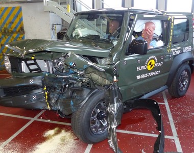 新世代《Suzuki Jimny》Euro NCAP撞擊測試出爐