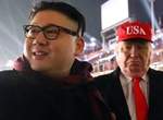 《金正恩和川普出現平昌奧運?》難不成是看到暗殺傳單所以7pupu過來? 《金正恩和川普出現平昌奧運?》難不成是看到暗殺傳單所以7pupu過來?