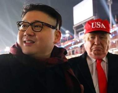 《金正恩和川普出現平昌奧運？》難不成是看到暗殺傳單所以7pupu過來？
