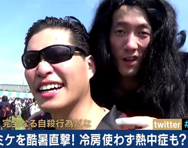 日本熱到爆《老人和AV女優堅持不吹冷氣》中暑可是會要人命啊……