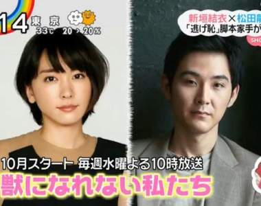 《新垣結衣》再搭「月薪嬌妻」班底 最新日劇與松田龍平雙主演