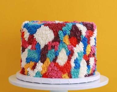 以假亂真的《地毯蛋糕》這觸感讓人好想摸下去阿(´⊙ω⊙`)