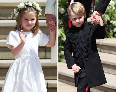 哈利梅根婚禮《小花童全場最萌》就像娃娃一樣可愛啊