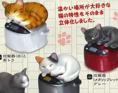 Epoch《朕的地盤 暖呼呼好蘇湖》貓奴必收扭蛋,電鍋&熱水壺全都是主子的冬季御用王座