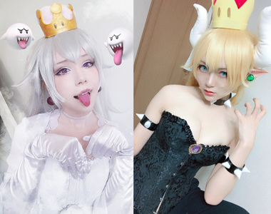 快還要更快《庫巴姬Cosplay》《幽靈姬Cosplay》瑪莉歐大熱門中