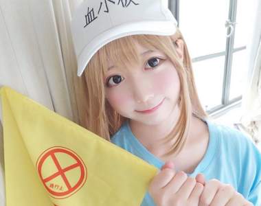 《工作細胞》萌萌血小板Cosplay 《Yami》上工啦