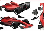 草圖曝光 《F1》2021概念賽車設計 美感大躍進 草圖曝光 《F1》2021概念賽車設計 美感大躍進