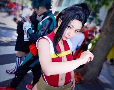 我的英雄學院《八百萬百》cosplay讓人抵擋不住的發育暴力❤