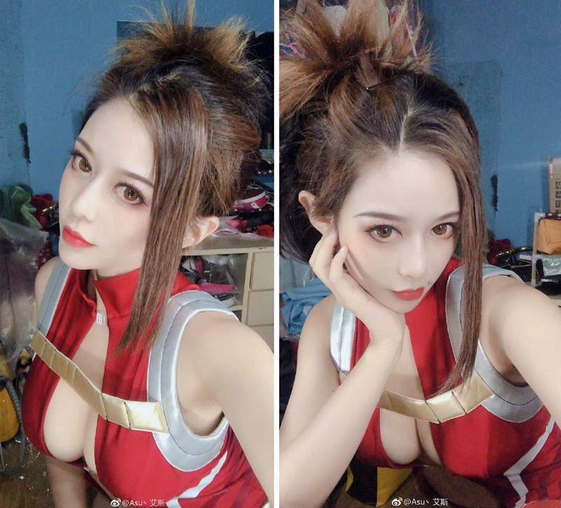 我的英雄學院 八百萬百 Cosplay讓人抵擋不住的發育暴力
