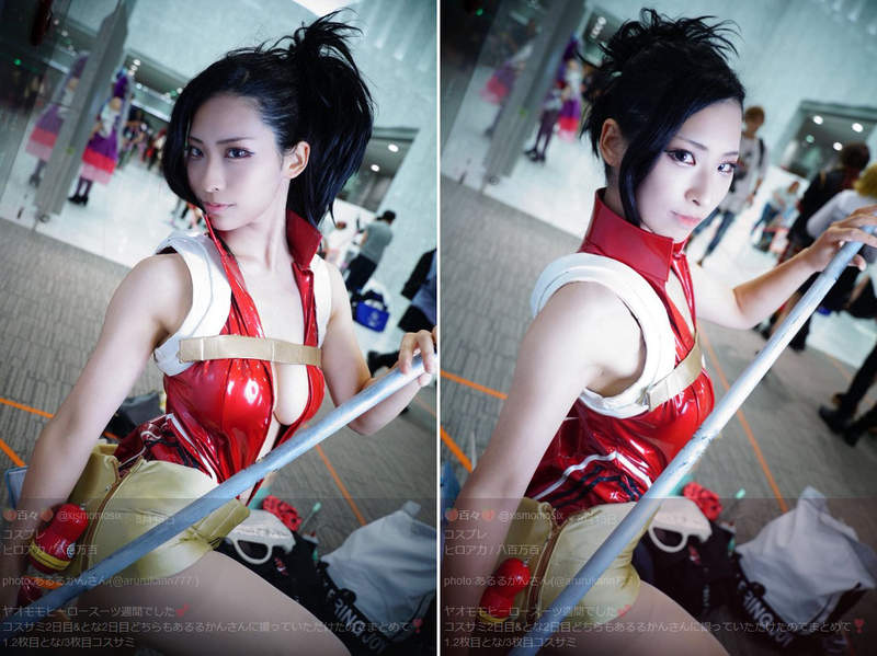 我的英雄學院 八百萬百 Cosplay讓人抵擋不住的發育暴力