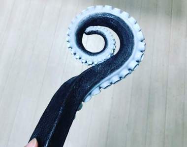 《八爪章魚傘》超煞氣傘面設計加吸盤握把這個我可以❤