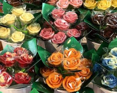 超仿真《巧克力玫瑰花》美到捨不得送人也不想吃(嗯?)