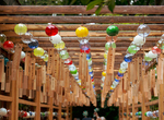 夏天的風將《川越冰川神社》的《2018結緣風鈴祭》吹奏起戀愛的風 夏天的風將《川越冰川神社》的《2018結緣風鈴祭》吹奏起戀愛的風