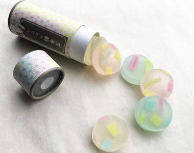 超美和菓子《萬花筒的碎片》晶透琥珀糖再現出萬花筒鏡中的世界