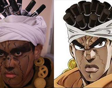 《JOJO低成本Cosplay》還可以一人分飾兩角真的太猛啦www