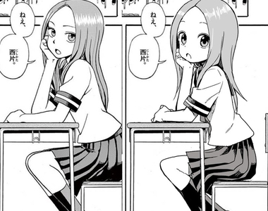 《現在VS以前的畫風》漫畫家重畫第一話 喜歡現在還是5年前的高木同學呢?