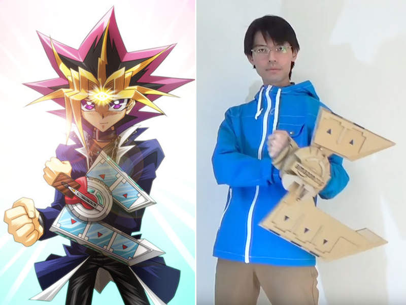 遊戲王決鬥盤 つくるさん的diy作品看得我好燃啊xd