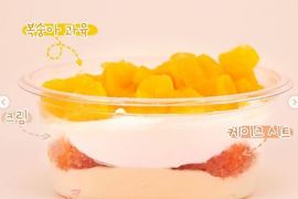 韓國人真的很幸福♥《GS25》超商推出夏季限定品～桃子甜點