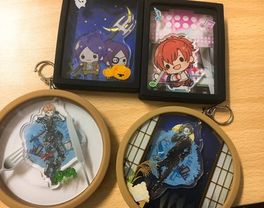 迷你型櫥窗?《動漫吊飾背景框》不管是軟膠還是壓克力效果都超棒