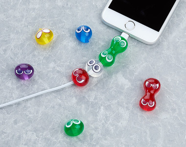 《魔法氣泡傳輸線保護套》太可愛了~可以把線成整排的泡泡耶