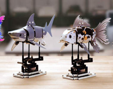 給大人玩的樂高《LEGO FORMA》與玩家交流意見打造「可動的機械仿生魚」兼具美感與創意