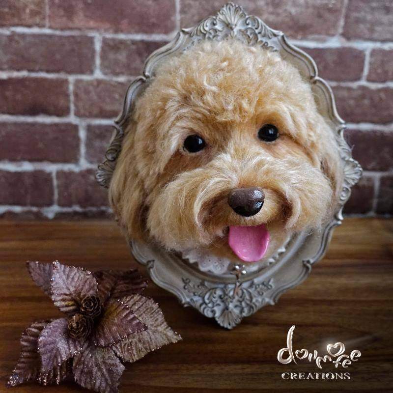 《台湾羊毛毡达人》「Dollmofee」戳出来的小动物们每只都跟真的一样 - 图片5 《台湾羊毛毡达人》「Dollmofee」戳出来的小动物们每只都跟真的一样