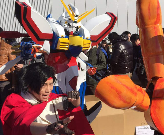 C93角色扮演 神還原g鋼彈石破天驚拳太威啦