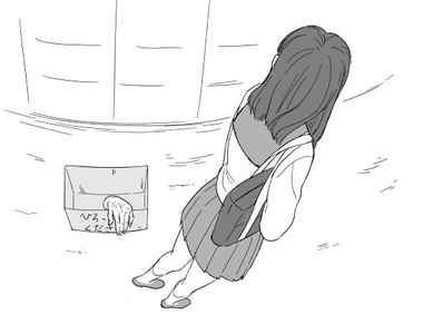 網路瘋傳繪師《榎のと》畫出溫馨的《撿到左手》漫畫~一秒變驚悚...