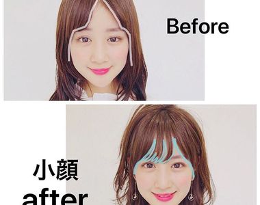 《髮型小臉術》瀏海挑對了不用動刀就臉小小～