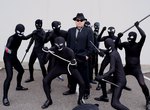 名偵探柯南《黑影犯人cosplay》只要有心~人人都是神秘的黑色黑影人(咦?) 名偵探柯南《黑影犯人cosplay》只要有心~人人都是神秘的黑色黑影人(咦?)
