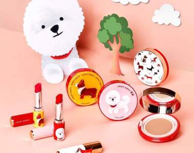 可愛到不要不要的《Etude House狗年限定Lucky Puppy彩妝》我們的美麗就是要給汪汪守護阿♥