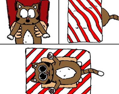 《有貓怎麼包禮物？》總共60步驟讓漫畫家告訴你