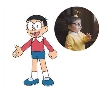 《大雄cosplay》找個小朋友來詮釋這個味道就對惹