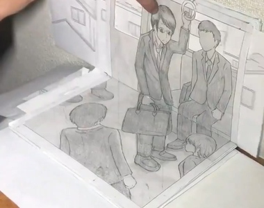 紙杯動畫進化《書本動畫》演出「社畜筆記本」...這真的太血淚了啊...